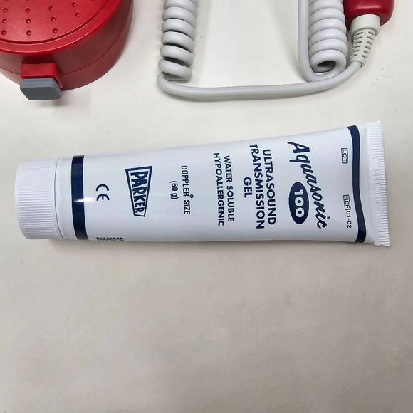 BABY DOPPLER SONOLINE B PLUS HEARTBEAT HEARTRATE MONITOR RED - GEL NOT INCLUDED - Picture 4 of 5